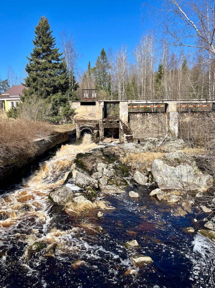 karjulankoski kuttuniskan lenkin varrella