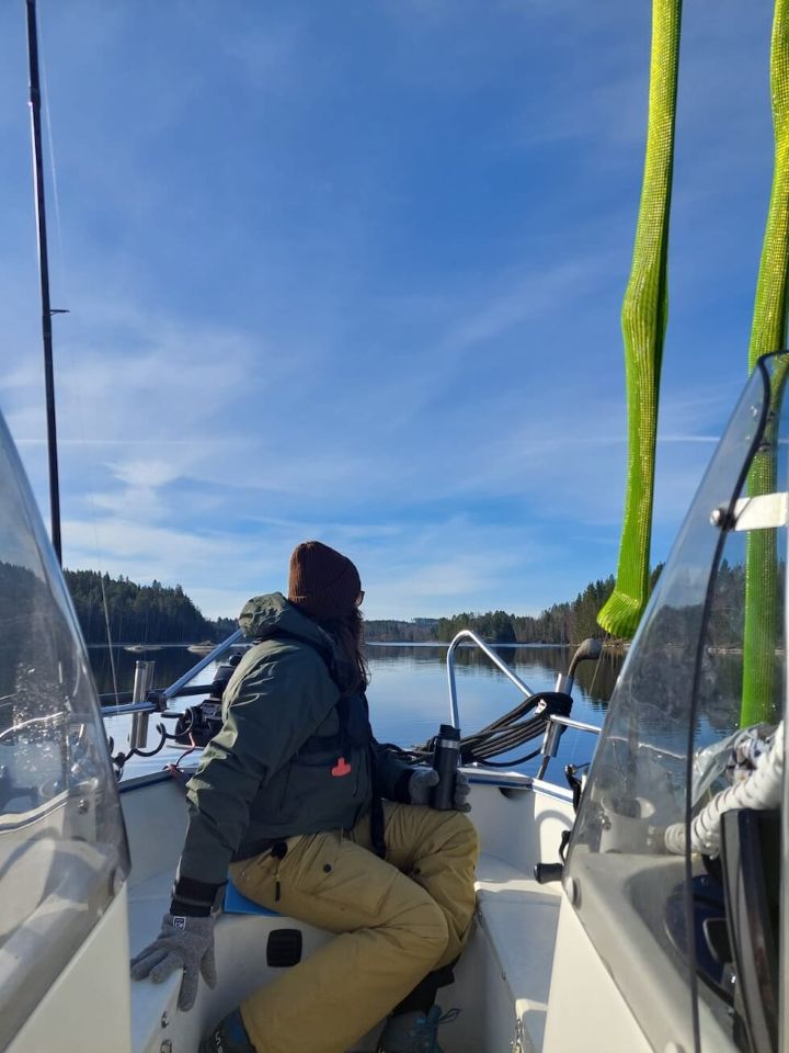 kalastusta veneellä kurussa